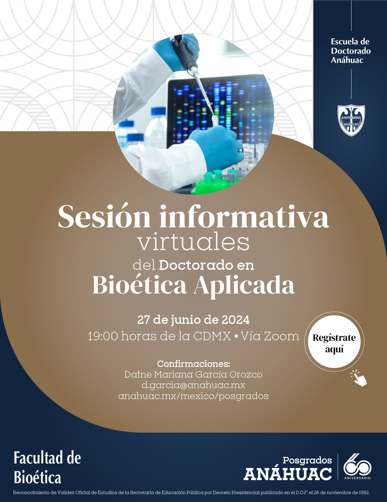 Sesi N Informativa De La Maestr A En Bio Tica